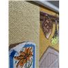 Image 7 : Potting Shed Needlepoint Artwork 22" x 27", Wood Framed