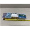 Image 13 : Qty 3 Metal Tins: Galettes Fines Cookies, Castle & Lac d'Annecy Shortbread Biscuits, Misc Sizes