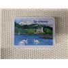 Image 9 : Qty 3 Metal Tins: Galettes Fines Cookies, Castle & Lac d'Annecy Shortbread Biscuits, Misc Sizes