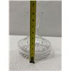 Image 12 : Decorative Glass Vase w/ Pinwheel Cut-Out Design 8.5" Dia, 9"H