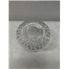 Image 5 : Decorative Glass Vase w/ Pinwheel Cut-Out Design 8.5" Dia, 9"H