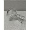 Image 9 : Decorative Glass Vase w/ Pinwheel Cut-Out Design 8.5" Dia, 9"H