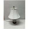 Image 3 : Table Lamp w/ Birds & Floral Base & Shade 14" Dia, 25"H