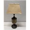 Image 2 : Table Lamp w/ Metal Base & Rectangular Shade 14" x 10" x 26"H