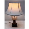 Image 1 : Table Lamp w/ Metal Base & Shade 15" Dia, 19.5"H