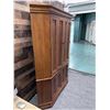 Image 12 : Wooden 4-Door Hutch Cabinet w/ Inside Shelving 56" x 22" x 78"H