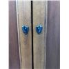 Image 17 : Wooden 4-Door Hutch Cabinet w/ Inside Shelving 56" x 22" x 78"H