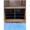 Image 5 : Wooden 4-Door Hutch Cabinet w/ Inside Shelving 56" x 22" x 78"H