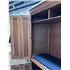 Image 7 : Wooden 4-Door Hutch Cabinet w/ Inside Shelving 56" x 22" x 78"H