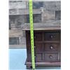 Image 13 : Wooden 12-Drawer Jewelry Box 25" x 11" x 15.5"H