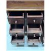 Image 4 : Wooden 12-Drawer Jewelry Box 25" x 11" x 15.5"H