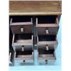 Image 5 : Wooden 12-Drawer Jewelry Box 25" x 11" x 15.5"H