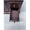 Image 8 : Wooden 12-Drawer Jewelry Box 25" x 11" x 15.5"H