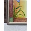 Image 4 : Floral Artwork by P. Elland 18.5" x 23", Framed