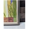 Image 5 : Floral Artwork by P. Elland 18.5" x 23", Framed