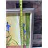 Image 9 : Floral Artwork by P. Elland 18.5" x 23", Framed