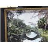 Image 3 : Stone Bridge Landscape Artwork 13.5" x 12", Framed