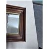 Image 5 : Wood Framed Mirror 16" x 18.5"