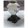 Image 5 : Table Lamp w/ Floral Base & Shade 7" Dia (base), 20"H