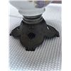 Image 6 : Table Lamp w/ Floral Base & Shade 7" Dia (base), 20"H