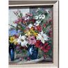 Image 3 : Flowers in Window Artwork by Dong Xi Ma 26" x 26", Framed