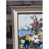 Image 5 : Flowers in Window Artwork by Dong Xi Ma 26" x 26", Framed