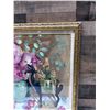 Image 5 : Floral Artwork by Patricia Suggs PSA-SWA 33.5" x 29", Framed