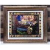 Image 1 : Spring at Lhasa Artwork 10/25 by Samerjan 41" x 34.5", Framed