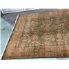 Image 4 : Floral Area Rug w/ Fringe 146" x 110" w/ Carpet Pad