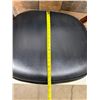 Image 17 : Wooden Mid-Century Chair w/ Upholstered Seat & Back 22" x 19" x 30"H