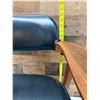 Image 18 : Wooden Mid-Century Chair w/ Upholstered Seat & Back 22" x 19" x 30"H