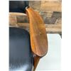 Image 6 : Wooden Mid-Century Chair w/ Upholstered Seat & Back 22" x 19" x 30"H