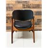 Image 8 : Wooden Mid-Century Chair w/ Upholstered Seat & Back 22" x 19" x 30"H