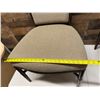 Image 15 : Qty 2 McGuire Wooden Chairs w/ Upholstered Seat & Back 22" x 20" x 37"H