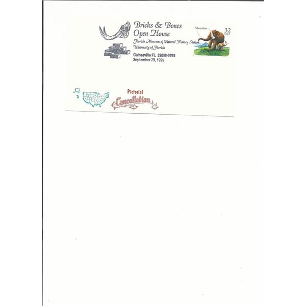 Gainesville, Florida - First Day Cover - Bricks & Bones Open House - 1996