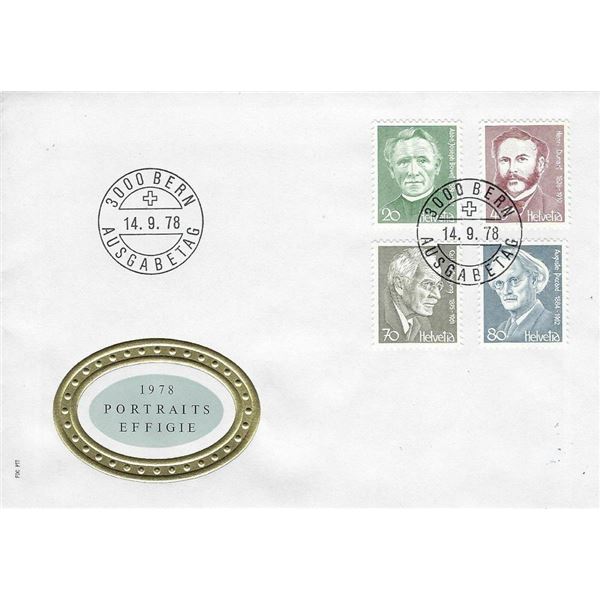 Swiss - First Day Cover - 1978