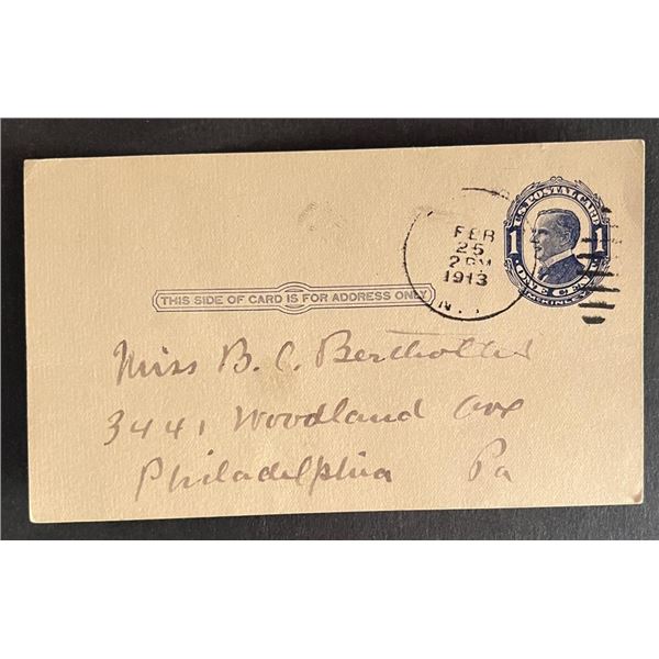 United States 1913 post card