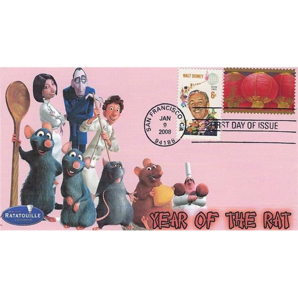 Ratatouille first day cover