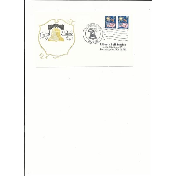 Port Angeles, WA - Liberty Bell - First Day Cover - 1996