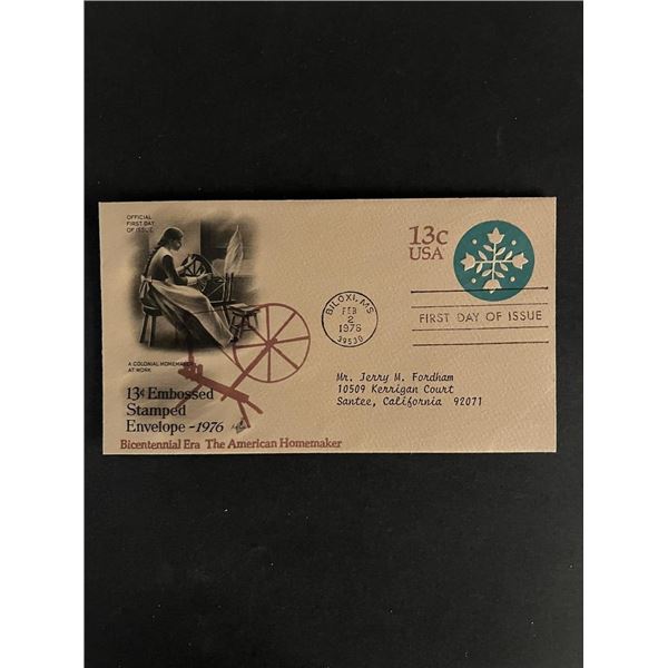 American Homemaker First Day Cover