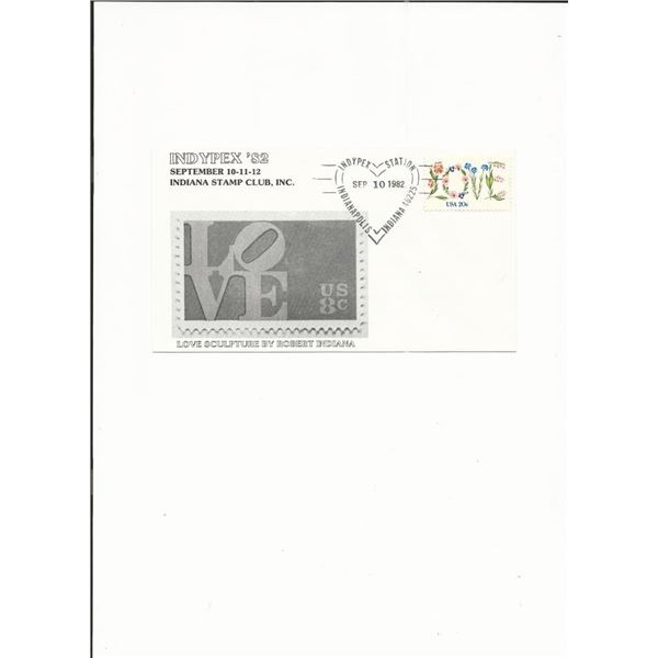 Indypex '82 - Love Sculpture - Show Cover - Indianapolis, Indiana
