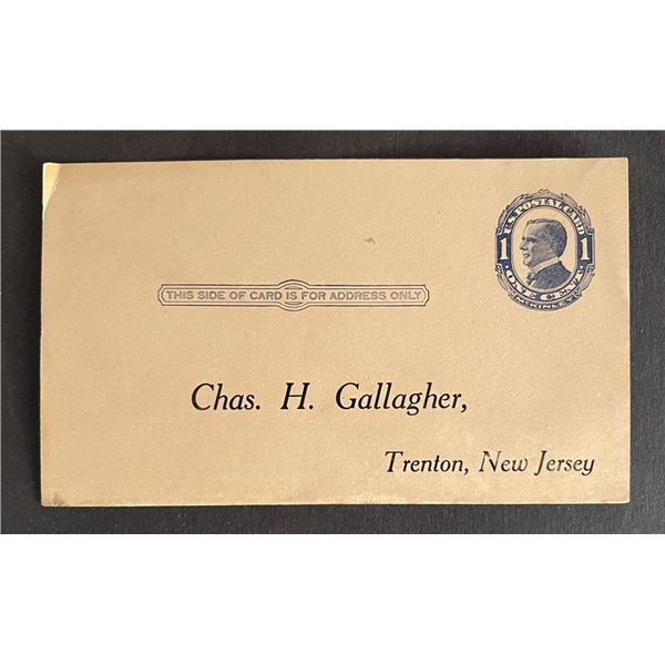 United States 1900s post card