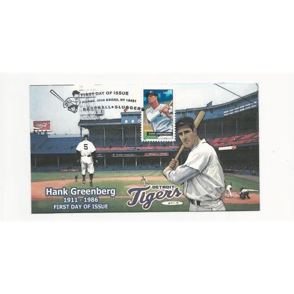 Hank Greenberg FDC