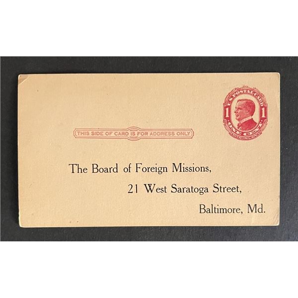 United States 1900s post card