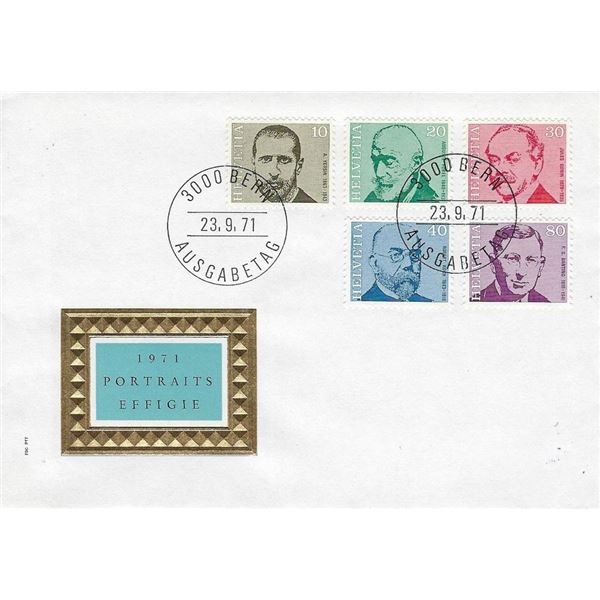 Swiss - First Day Cover - 1971