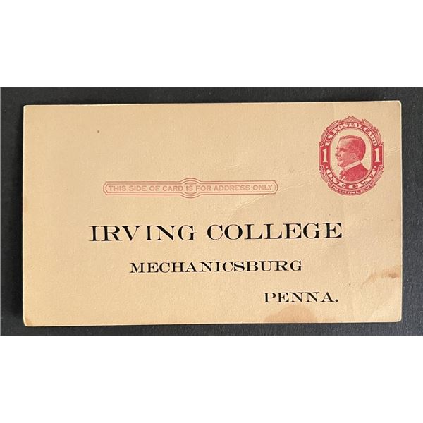 United States 1900s post card