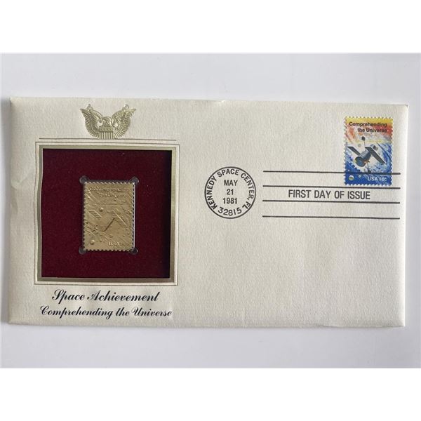 Space Achievement Comprehending the Universe Stamp Replica First Day Cover
