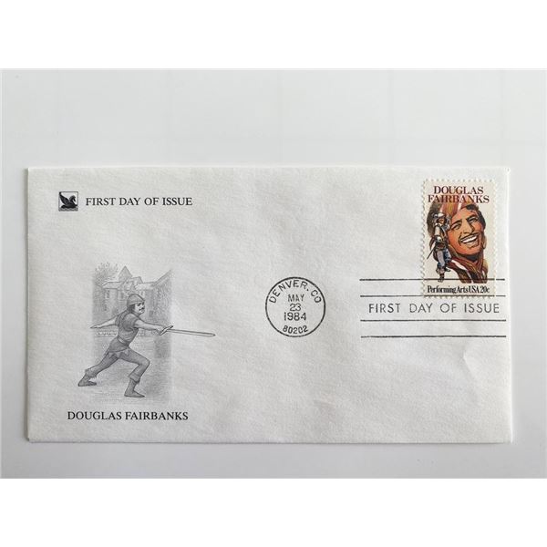 Douglas Fairbanks First Day Cover