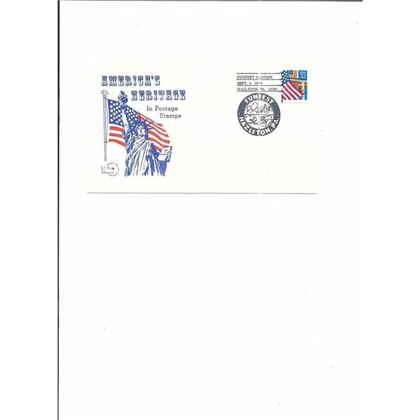 Funfest - First Day Cover - Hazleton, PA - 1995