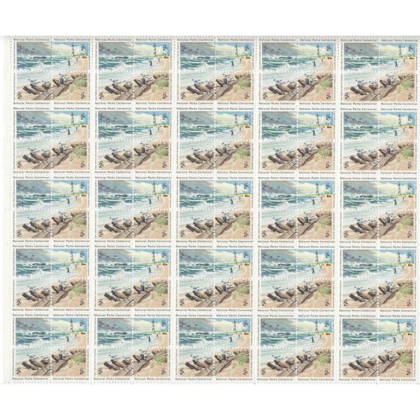 National Parks Centennial Lighthouses Stamp sheet